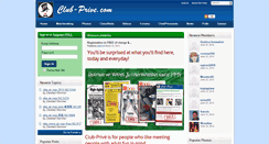 Desktop Screenshot of club-prive.com